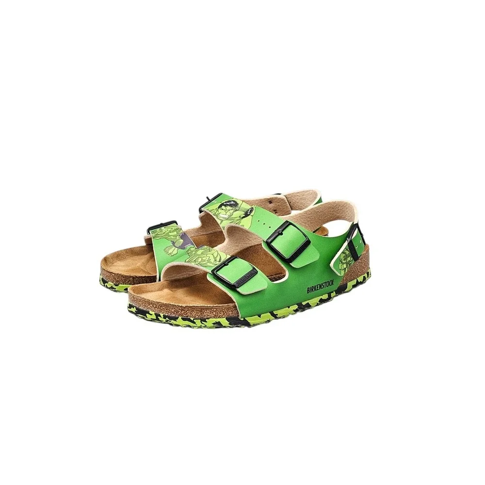 Birkenstock Men's Size 42/ 8 US Women's 11 EUC! RARE! Marvel Hulk Milano Sandals